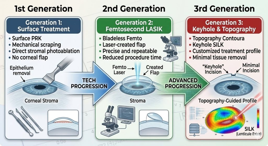 Modern Laser Vision Correction in Kandivali   Mira Road: LASIK, Contoura, and SILK